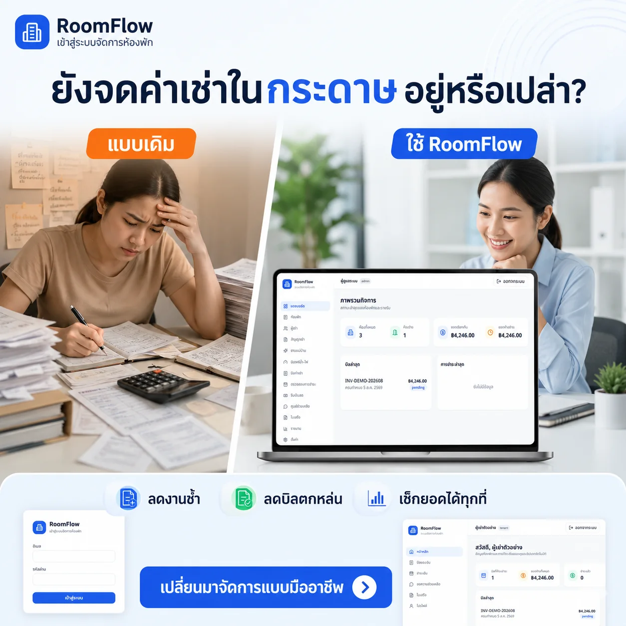 เปลี่ยนจากงานกระดาษเป็นข้อมูลที่ตรวจสอบได้ทุกที่