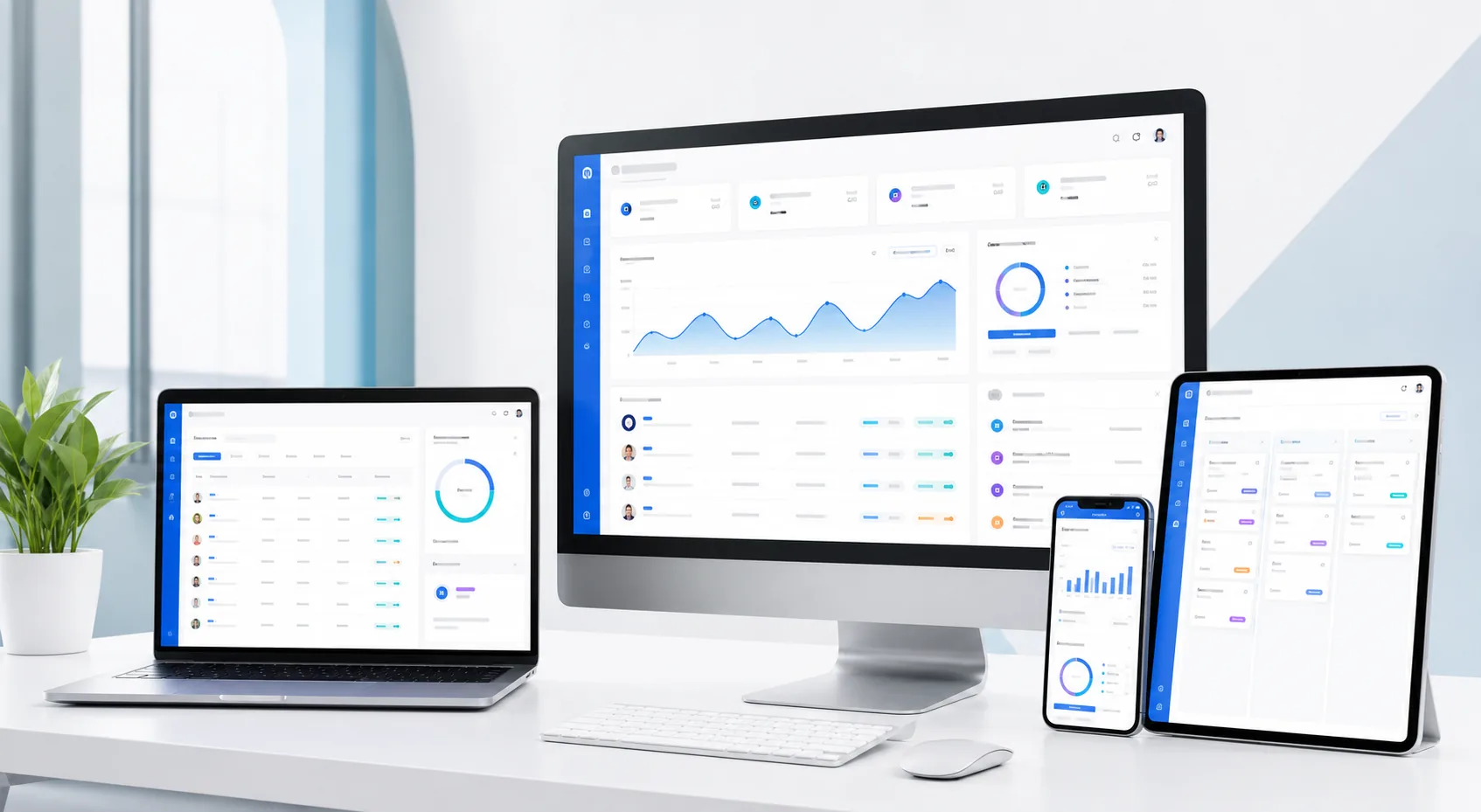ตัวอย่าง Web Application และ Dashboard สำหรับธุรกิจ